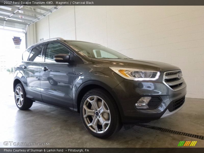 Magnetic / Charcoal Black 2017 Ford Escape Titanium 4WD
