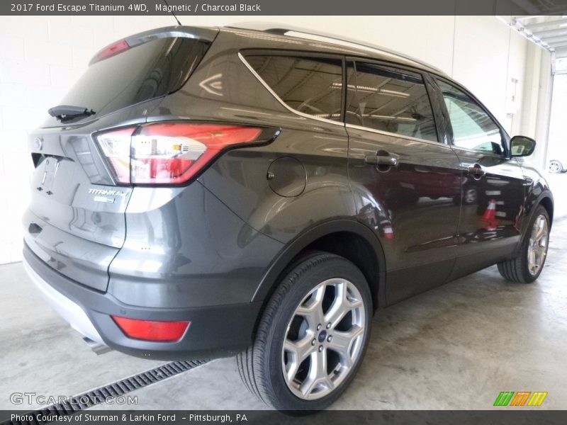 Magnetic / Charcoal Black 2017 Ford Escape Titanium 4WD