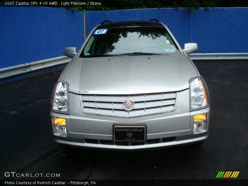 Light Platinum / Ebony 2007 Cadillac SRX 4 V6 AWD