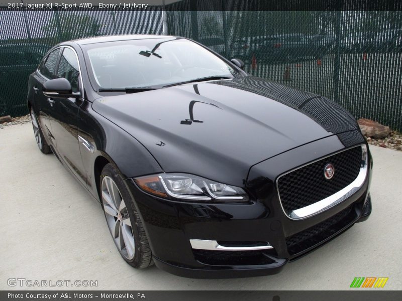  2017 XJ R-Sport AWD Ebony