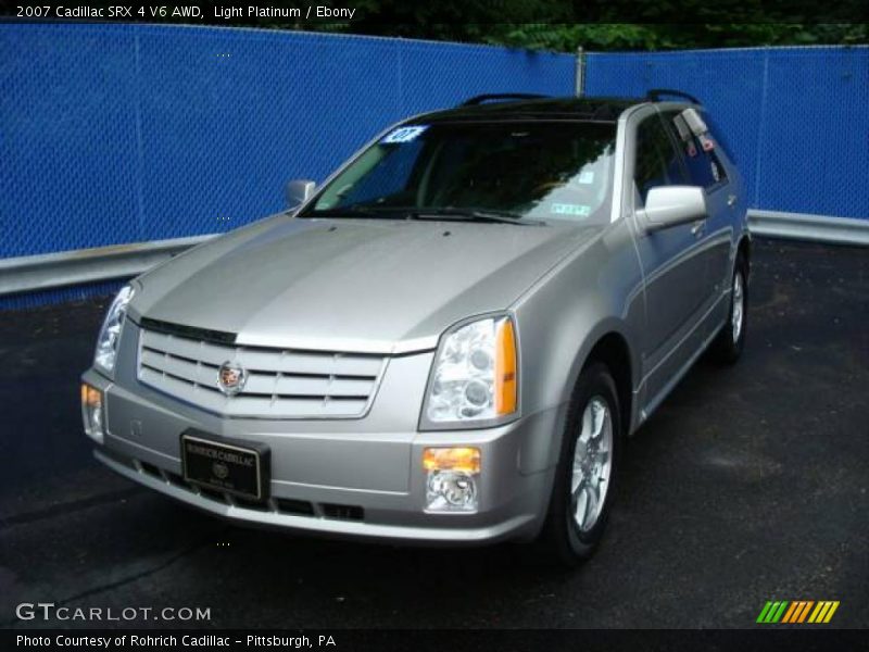Light Platinum / Ebony 2007 Cadillac SRX 4 V6 AWD