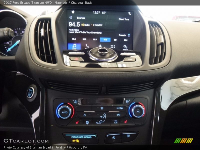 Magnetic / Charcoal Black 2017 Ford Escape Titanium 4WD