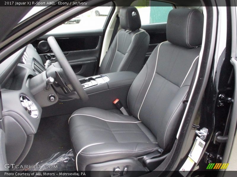  2017 XJ R-Sport AWD Jet/Ivory Interior