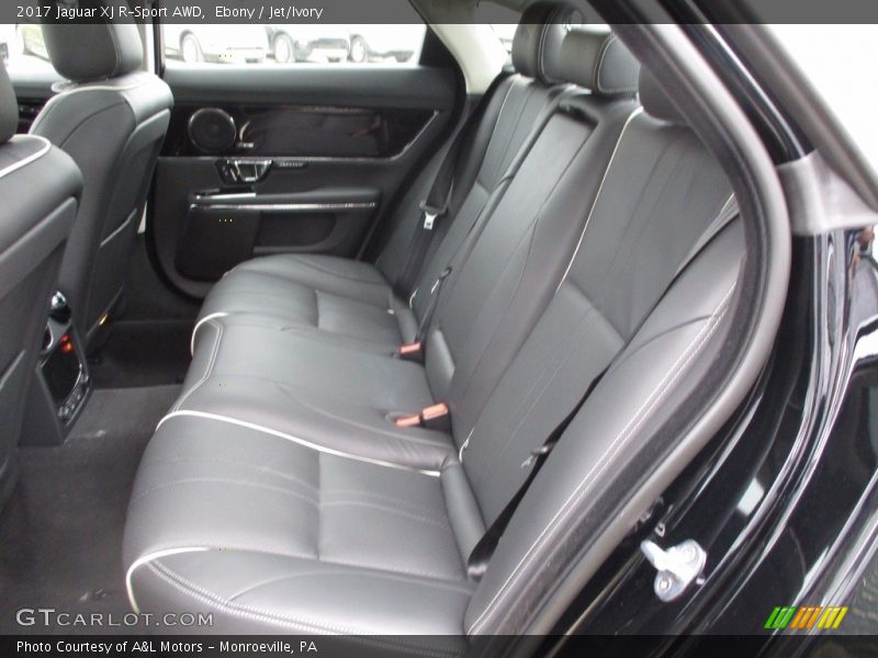 Rear Seat of 2017 XJ R-Sport AWD