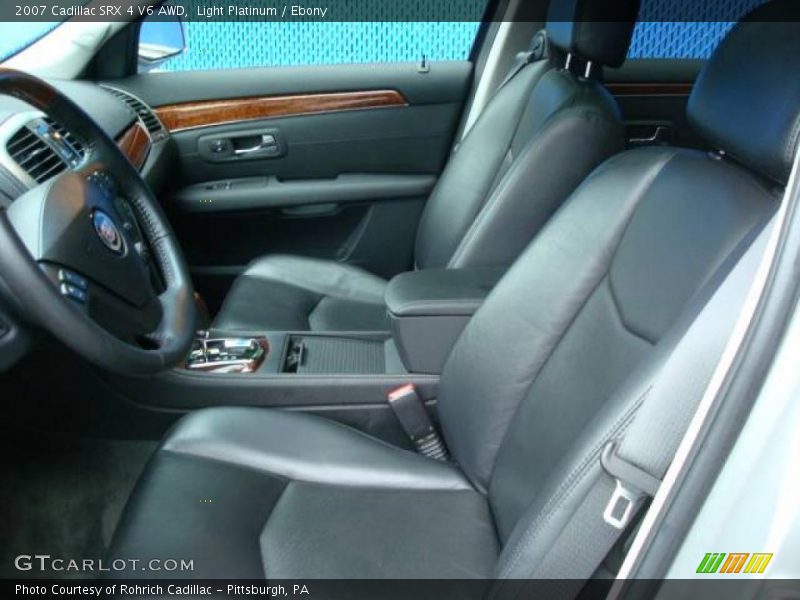 Light Platinum / Ebony 2007 Cadillac SRX 4 V6 AWD