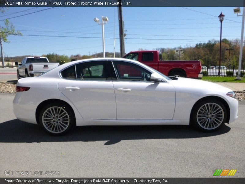 2017 Giulia Ti AWD Trofeo (Trophy) White Tri-Coat