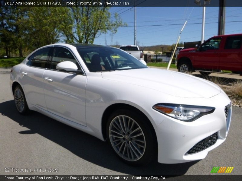  2017 Giulia Ti AWD Trofeo (Trophy) White Tri-Coat