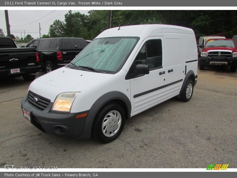 Frozen White / Dark Grey 2011 Ford Transit Connect XL Cargo Van