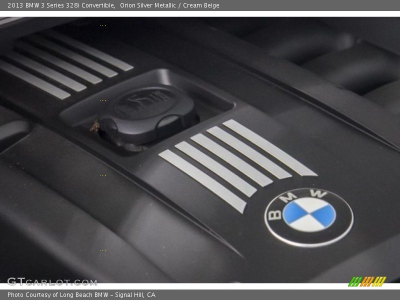 Orion Silver Metallic / Cream Beige 2013 BMW 3 Series 328i Convertible