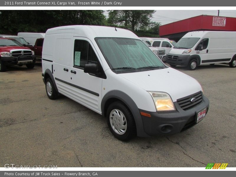 Frozen White / Dark Grey 2011 Ford Transit Connect XL Cargo Van