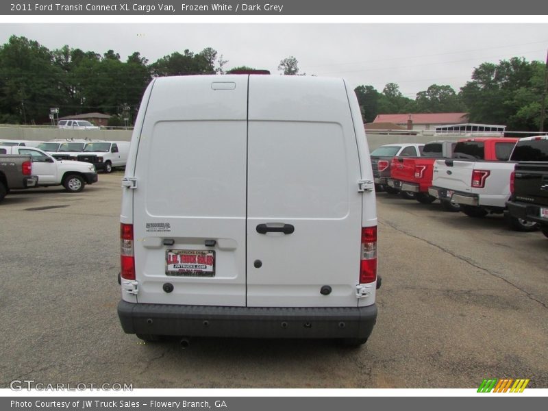 Frozen White / Dark Grey 2011 Ford Transit Connect XL Cargo Van
