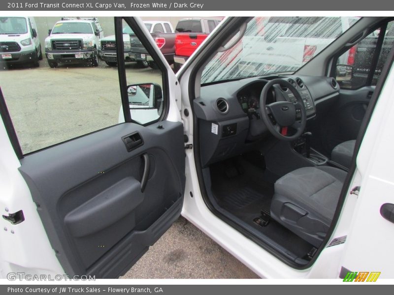 Frozen White / Dark Grey 2011 Ford Transit Connect XL Cargo Van
