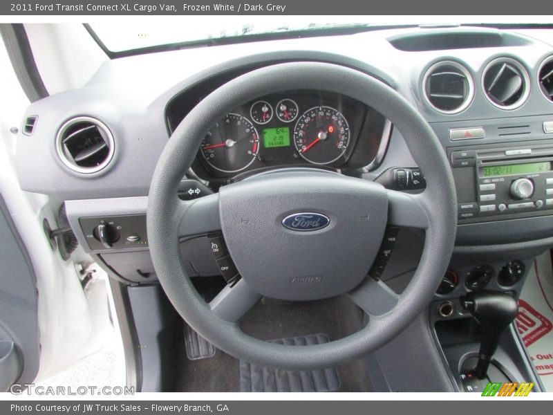 Frozen White / Dark Grey 2011 Ford Transit Connect XL Cargo Van