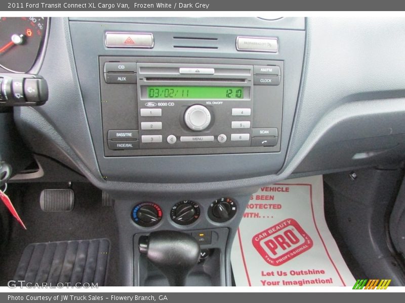 Frozen White / Dark Grey 2011 Ford Transit Connect XL Cargo Van