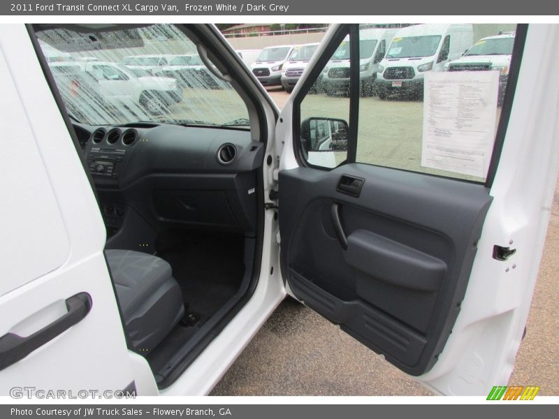 Frozen White / Dark Grey 2011 Ford Transit Connect XL Cargo Van