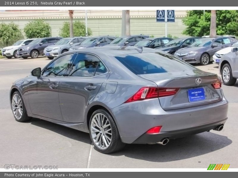 Nebula Gray Pearl / Black 2014 Lexus IS 250