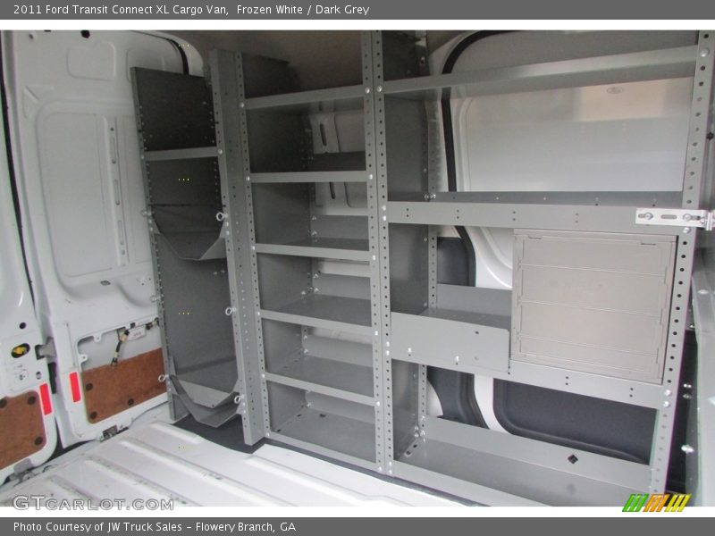 Frozen White / Dark Grey 2011 Ford Transit Connect XL Cargo Van