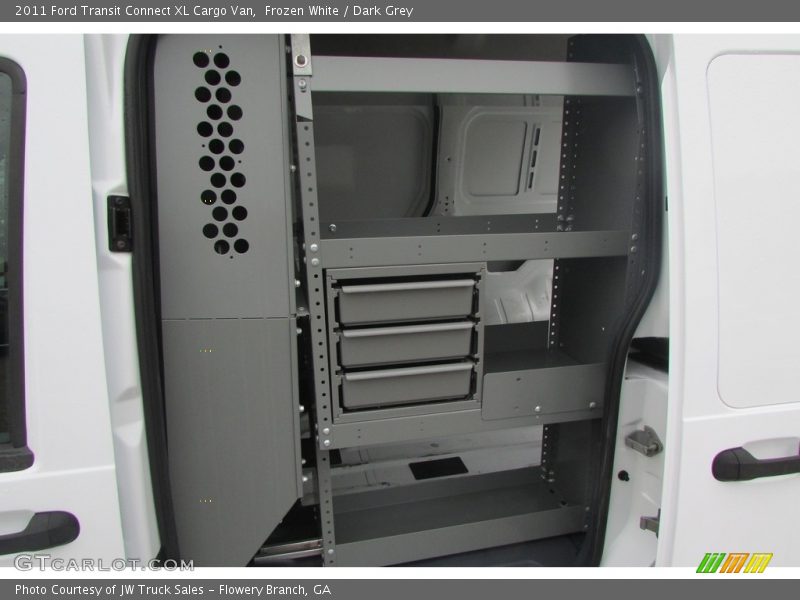 Frozen White / Dark Grey 2011 Ford Transit Connect XL Cargo Van