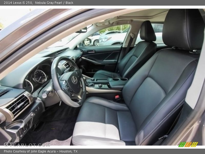 Nebula Gray Pearl / Black 2014 Lexus IS 250