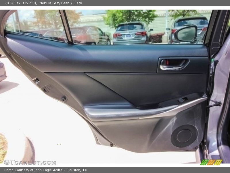 Nebula Gray Pearl / Black 2014 Lexus IS 250