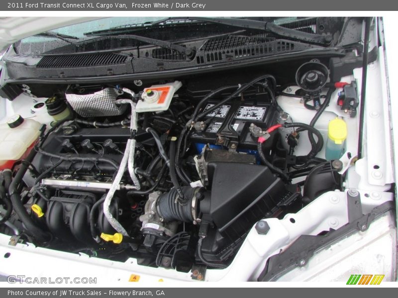 Frozen White / Dark Grey 2011 Ford Transit Connect XL Cargo Van