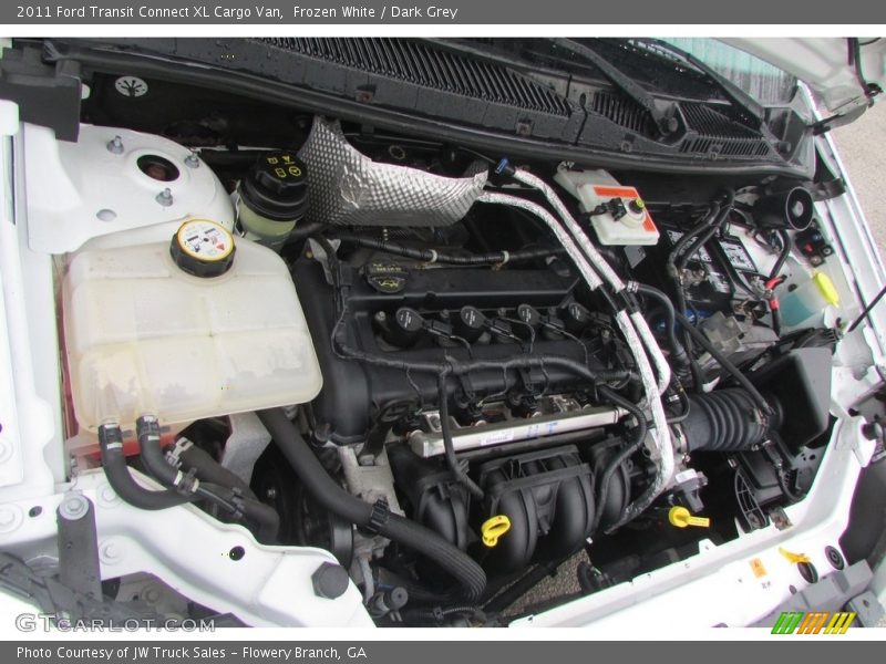 Frozen White / Dark Grey 2011 Ford Transit Connect XL Cargo Van