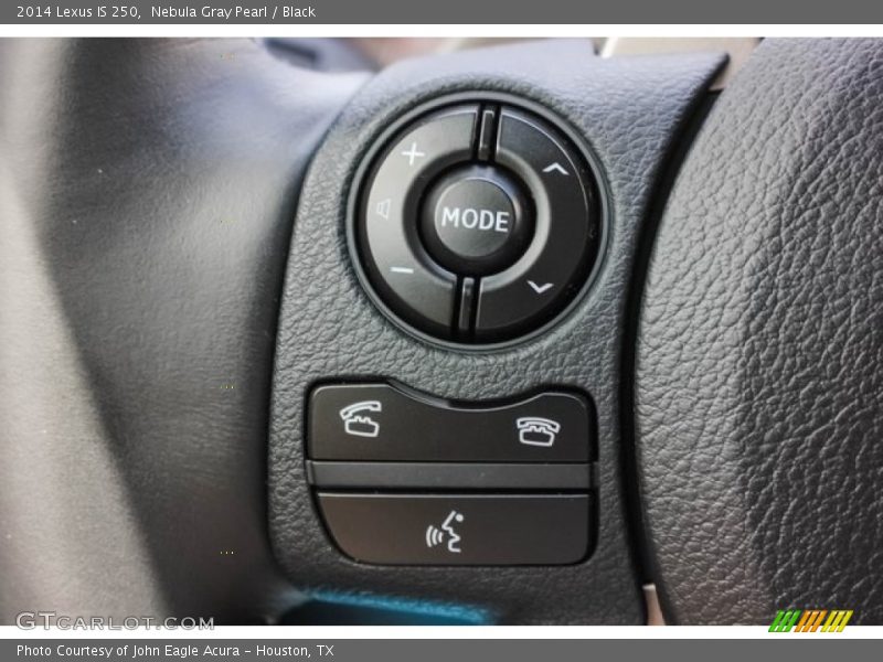 Nebula Gray Pearl / Black 2014 Lexus IS 250