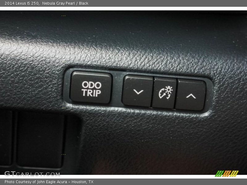 Nebula Gray Pearl / Black 2014 Lexus IS 250