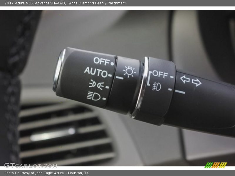 White Diamond Pearl / Parchment 2017 Acura MDX Advance SH-AWD