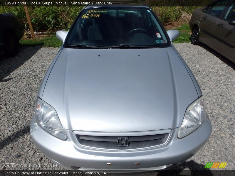 Vogue Silver Metallic / Dark Gray 1999 Honda Civic EX Coupe