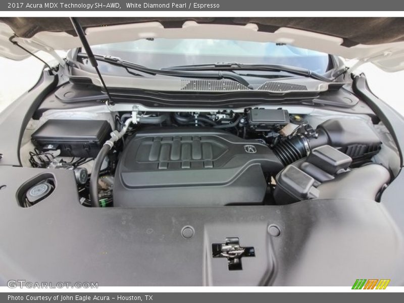 2017 MDX Technology SH-AWD Engine - 3.5 Liter DI SOHC 24-Valve i-VTEC V6