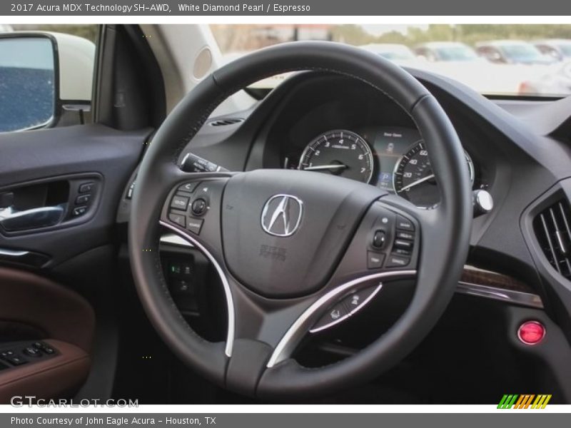  2017 MDX Technology SH-AWD Steering Wheel