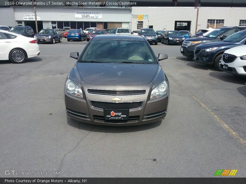 Mocha Steel Metallic / Cocoa/Cashmere 2010 Chevrolet Malibu LT Sedan