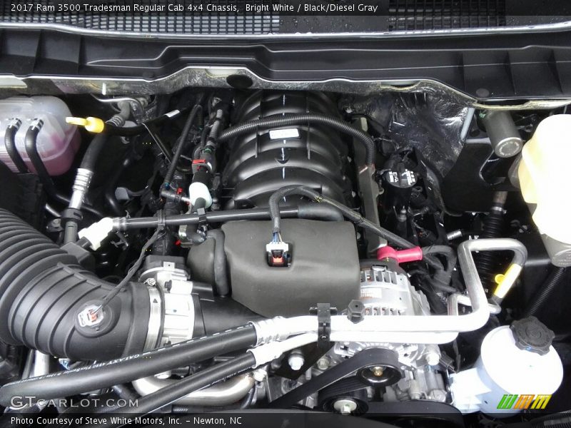 Bright White / Black/Diesel Gray 2017 Ram 3500 Tradesman Regular Cab 4x4 Chassis