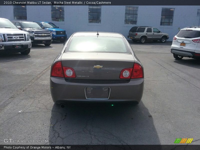 Mocha Steel Metallic / Cocoa/Cashmere 2010 Chevrolet Malibu LT Sedan