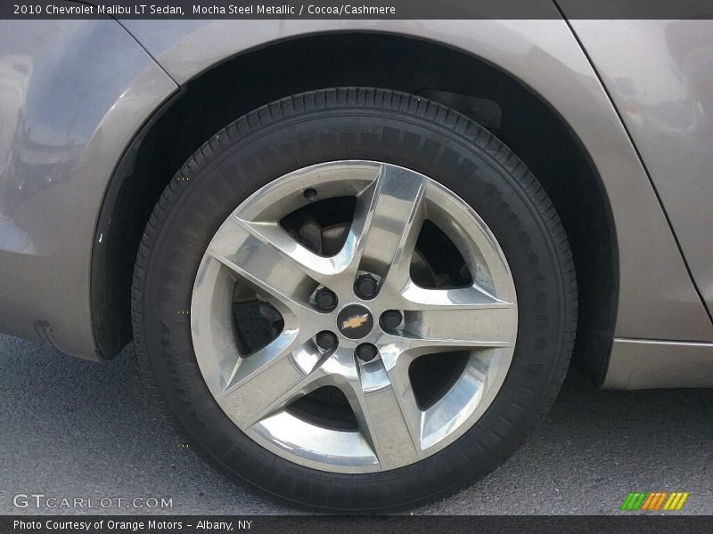 Mocha Steel Metallic / Cocoa/Cashmere 2010 Chevrolet Malibu LT Sedan