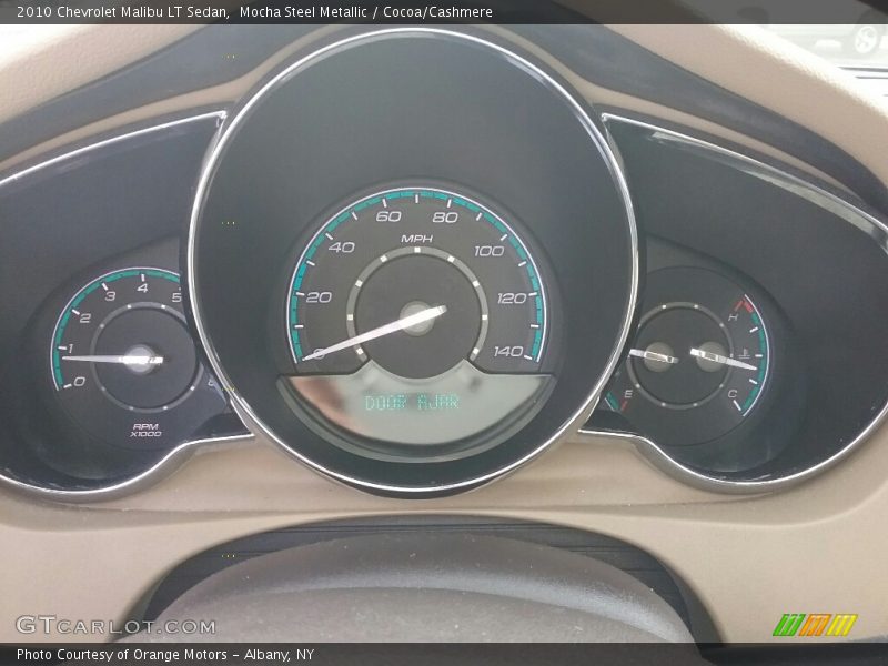 Mocha Steel Metallic / Cocoa/Cashmere 2010 Chevrolet Malibu LT Sedan