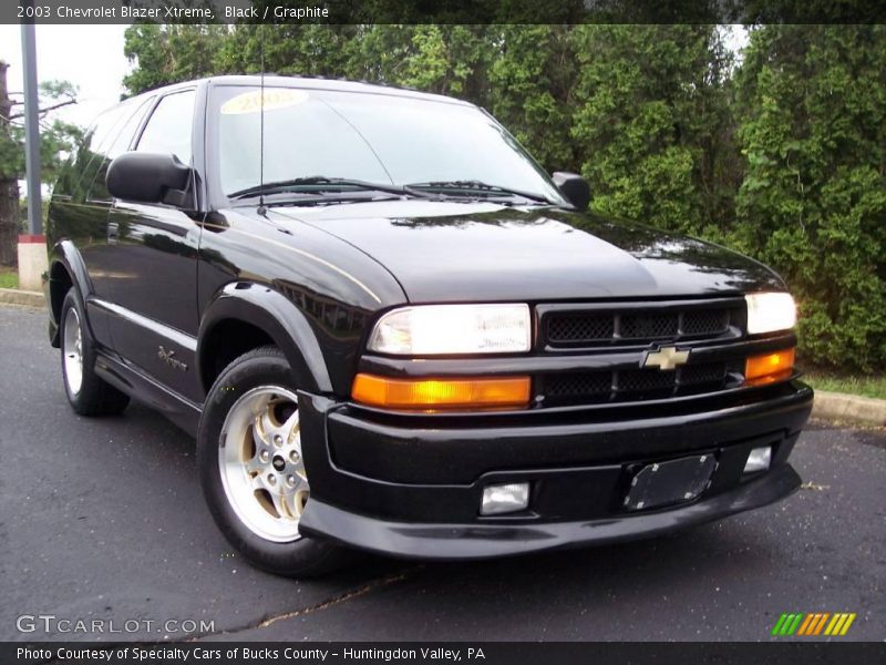 Black / Graphite 2003 Chevrolet Blazer Xtreme