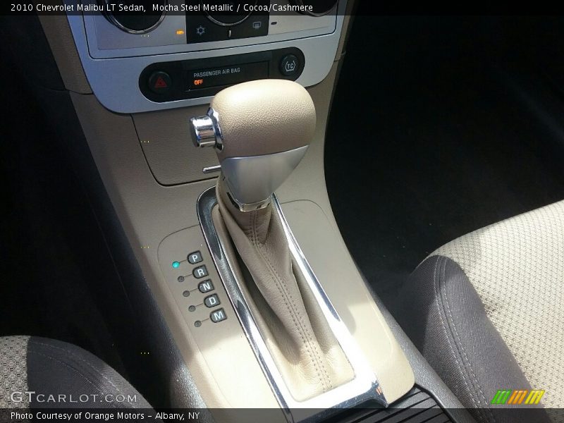 Mocha Steel Metallic / Cocoa/Cashmere 2010 Chevrolet Malibu LT Sedan
