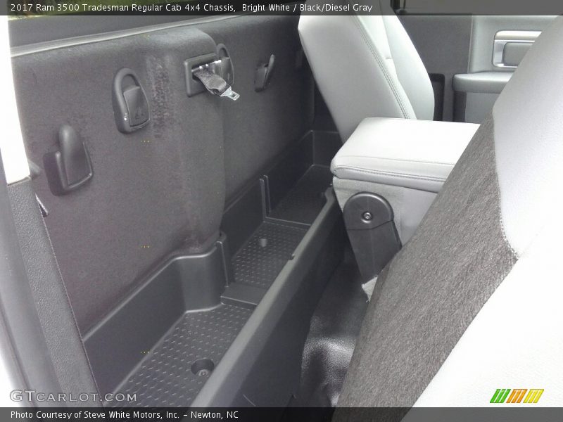 Bright White / Black/Diesel Gray 2017 Ram 3500 Tradesman Regular Cab 4x4 Chassis