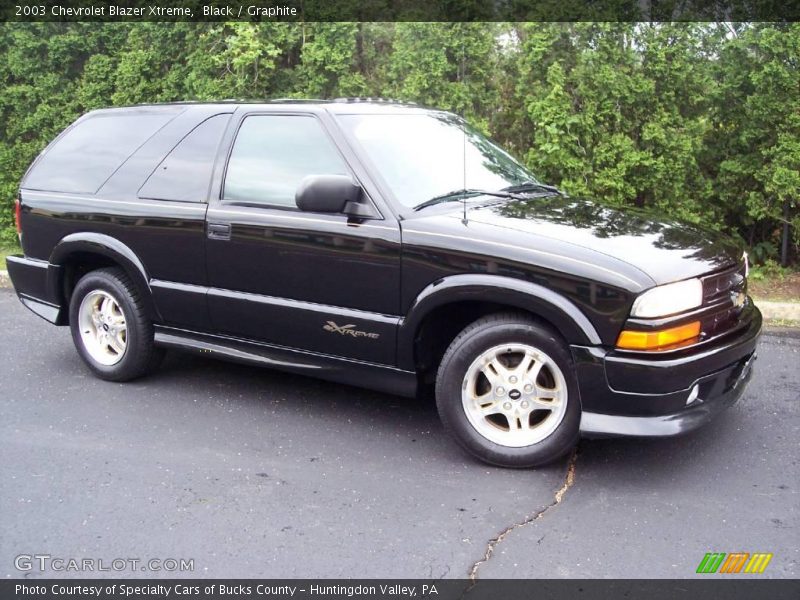 Black / Graphite 2003 Chevrolet Blazer Xtreme