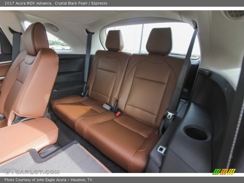 Crystal Black Pearl / Espresso 2017 Acura MDX Advance