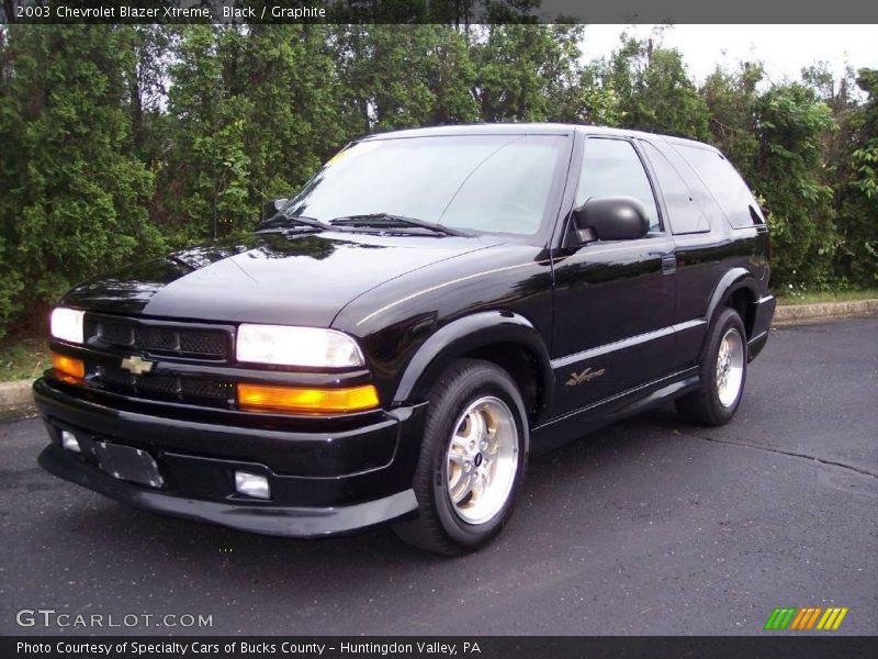 Black / Graphite 2003 Chevrolet Blazer Xtreme