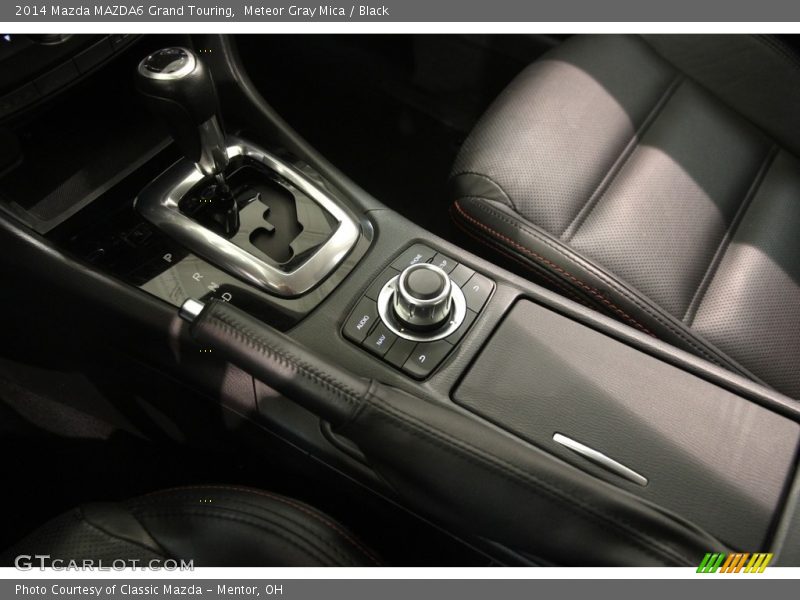Meteor Gray Mica / Black 2014 Mazda MAZDA6 Grand Touring