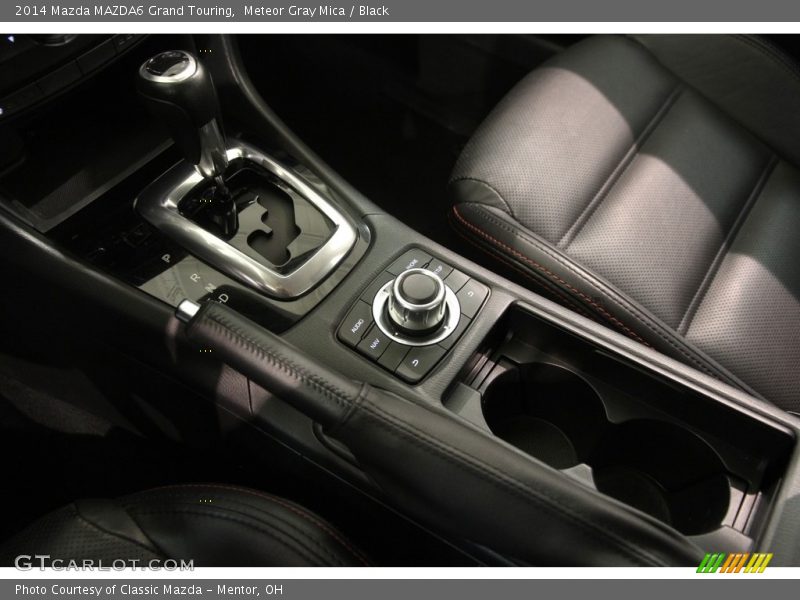 Meteor Gray Mica / Black 2014 Mazda MAZDA6 Grand Touring