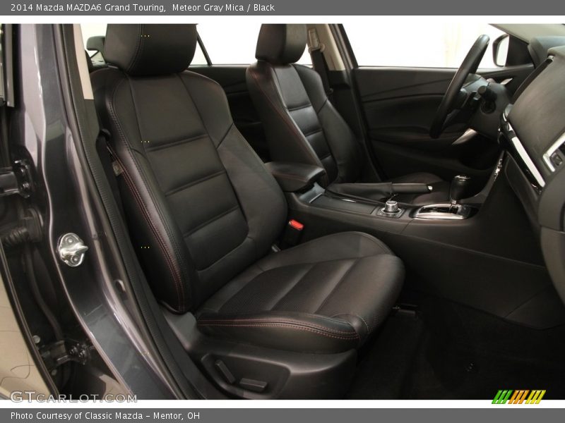 Meteor Gray Mica / Black 2014 Mazda MAZDA6 Grand Touring