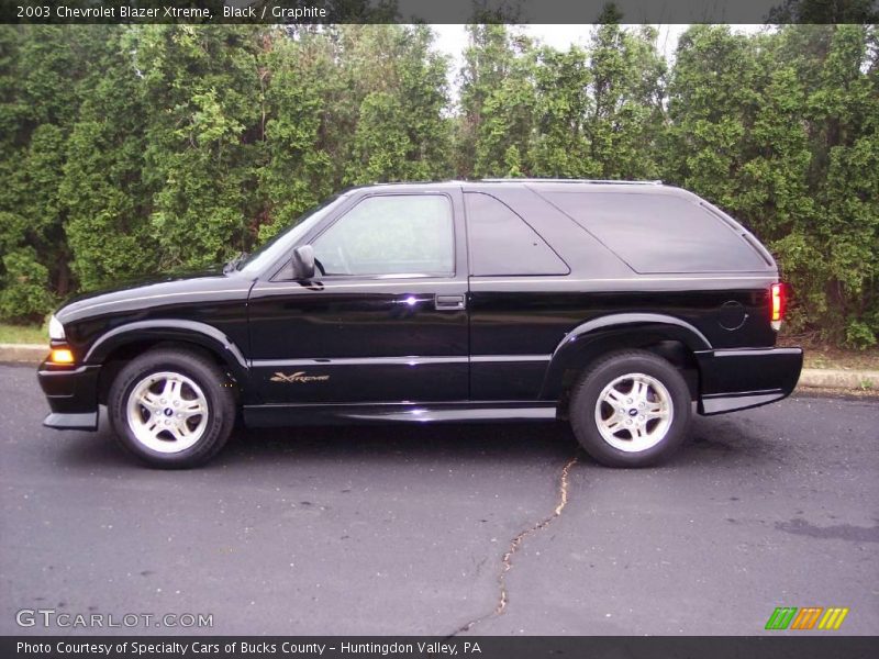 Black / Graphite 2003 Chevrolet Blazer Xtreme