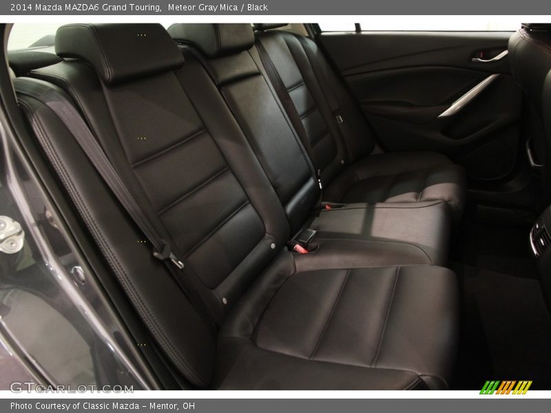 Meteor Gray Mica / Black 2014 Mazda MAZDA6 Grand Touring