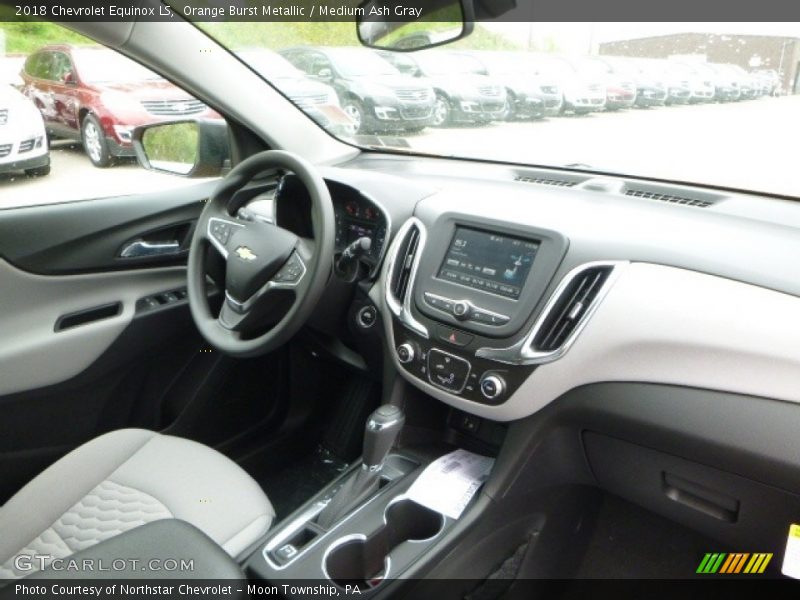 Dashboard of 2018 Equinox LS