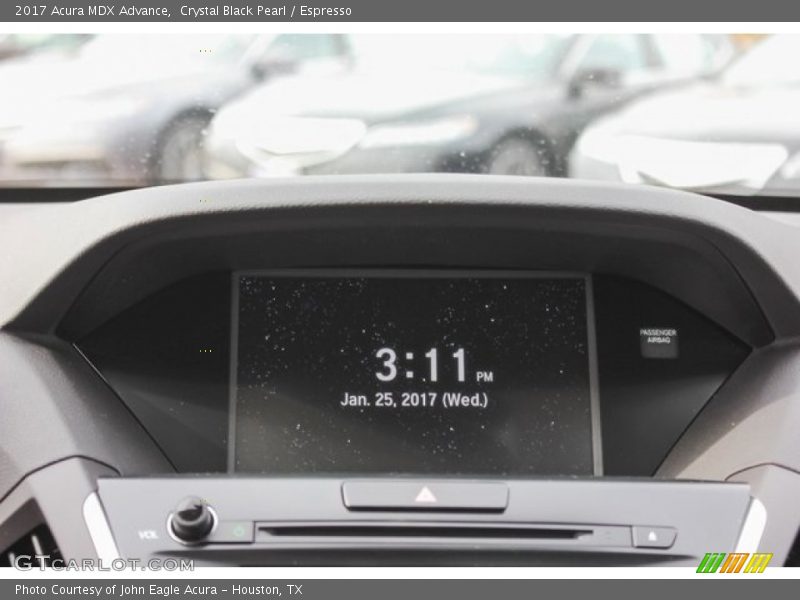Crystal Black Pearl / Espresso 2017 Acura MDX Advance